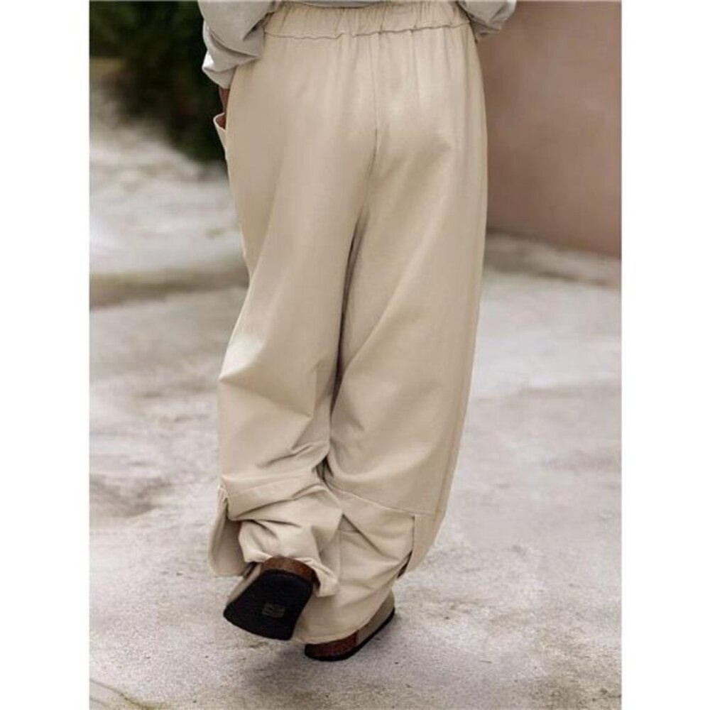Plus Size Relaxed Fit Casual  Pants - Picture 3 of 12